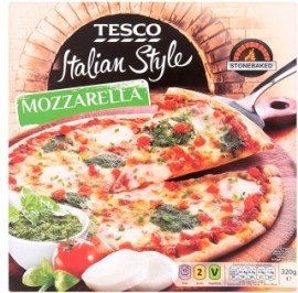 Tesco Italian Style Mozzarella pizza 320g
