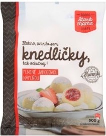 Ho&pe Family Stará Mama Knedličky plnené jahodovou náplňou hlbokozmrazené 500g
