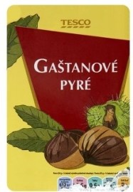Tesco Gaštanové pyré hlbokomrazené 250g