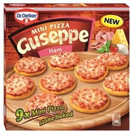 Dr.Oetker Guseppe Mini Pizza Ham 9x30g