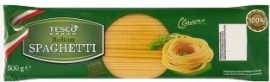 Tesco Špagety sušené bezvaječné semolinové cestoviny 500g