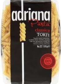 Europasta Adriana Torti cestoviny bezvaječné semolinové sušené 500g