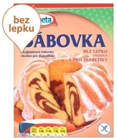 Labeta Bezgluténová bábovka vhodná pre diabetikov sypká zmes 400g