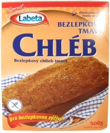 Labeta Speciál Bezgluténový chlieb tmavý 500g