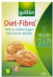 Galletas Gullón Gullón Diet-Fibra Sušienky s vysokým obsahom vlákniny 250g