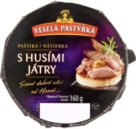 Tesco Veselá Pastýřka Nátierka s husacou pečeňou 160g