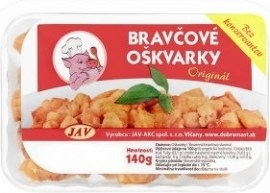 Jav-Akc Jav Bravčové oškvarky originál 140g