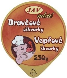 Jav-Akc Jav Mleté bravčové oškvarky 250g