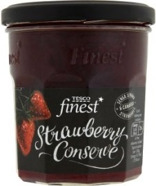 Tesco Finest Jahodový džem 340g