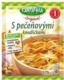 Nestlé Carpathia original S pečeňovými knedličkami polievka 41g