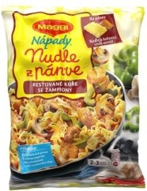 Nestlé Maggi Nápady Rezance z panvice Restované kuracie mäso so šampiňónmi 185g