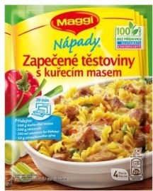 Nestlé Maggi Nápady Zapečené cestoviny s kuracím mäsom 39g