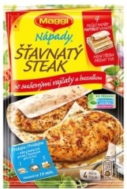 Nestlé Maggi Nápady Šťavnatý steak so sušenými paradajkami a bazalkou 24,4g
