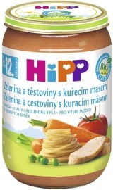 Hipp Bio zelenina a cestoviny s kuracím mäsom 220g