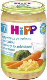 Hipp Cestoviny so zeleninou a smotanou 220g