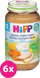 Hipp Bio zelenina s morčacím mäsom 220g