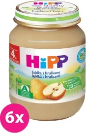 Hipp Bio jablká s hruškami 125g