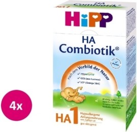 Hipp HA combiotic 1 hypoalergénna počiatočná dojčenská výživa 500g