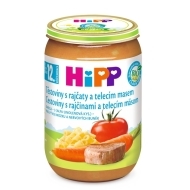 Hipp Bio cestoviny s rajčinami a teľacím mäsom 220g - cena, porovnanie