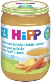 Hipp Bio Zeleninová polievka s morčacím mäsom 190g