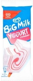Unilever Algida Big Milk Yogurt Strawberry 110ml