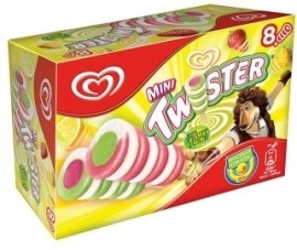 Unilever Algida Twister mini 8x80ml