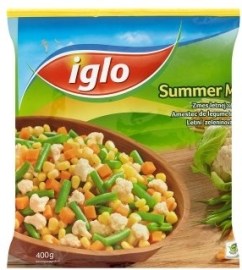 Alfa-R Iglo Zmes letnej zeleniny hlbokozmrazená 400g