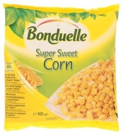 Bonduelle Cukrová kukurica ,,super sweet" hlbokozmrazená 400g