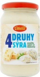 Vitana 4 druhy sýra omáčka nie len na cestoviny 340g