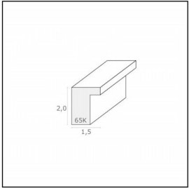 Deknudt S65KQ2 2x15x20cm