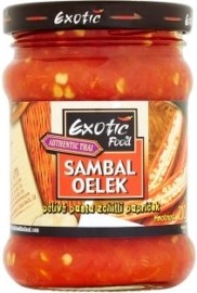 F.w. Tandoori Exotic Food Authentic Thai Sambal oelek pálivá pasta z čili papričiek 210g