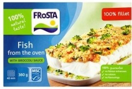Tesco FRoSTA Labužnícke rybie filé s brokolicou 360g