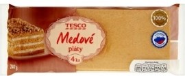 Geras Tesco Medové pláty 4 ks 240g