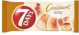 Chipita 7 Days Croissant s náplňou s karamelovou príchuťou 60g