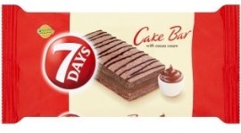 Chipita 7 Days Cake bar mini rez plnený kakaovou náplňou 30g