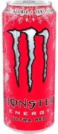Coca Cola Monster Energy Ultra red sýtený energetický nápoj 500ml