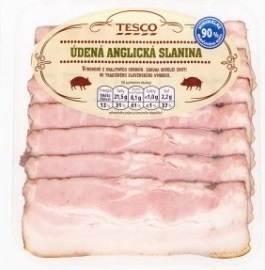 Púchovský Mäsový Priemysel Údená anglická slanina 100g