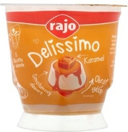 Rajo Delissimo Smotanový dezert karamelový 150g