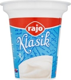 Rajo Klasik Jogurt biely 125g