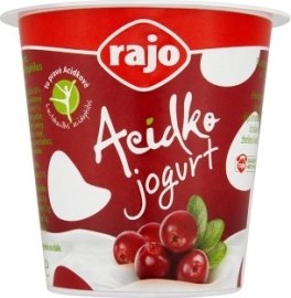 Rajo Acidko Jogurt brusnica 135g