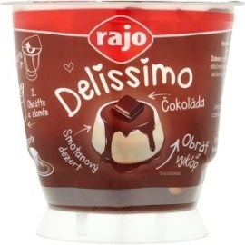 Rajo Delissimo Smotanový dezert s čokoládovou príchuťou 150g