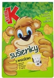 Tesco Kubík Sušienky s maslom 100g