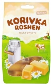 Tesco Roshen Korivka mliečne cukrovinky 205g