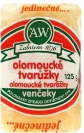 A.W. Spol. A.W. Olomoucké tvarôžky venčeky 125g
