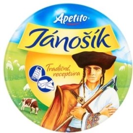Savencia Fromage & Dairy Apetito Jánošík krájateľný tavený syr 8ks 140g