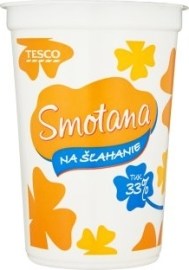 Rajo Tesco Smotana na šľahanie 250ml