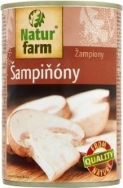 Pannon Food Natur Farm Šampiňóny 400g