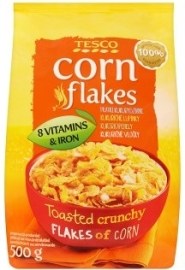 Tesco Corn flakes kukuričné vločky 500g