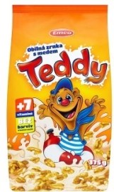 Emco Teddy medom ochutené pšeničné zrnká 375g