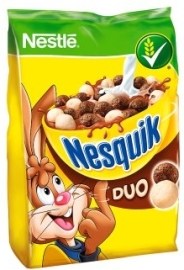 Nestlé Raňajkové Cereálie Nesquik Duo 460g